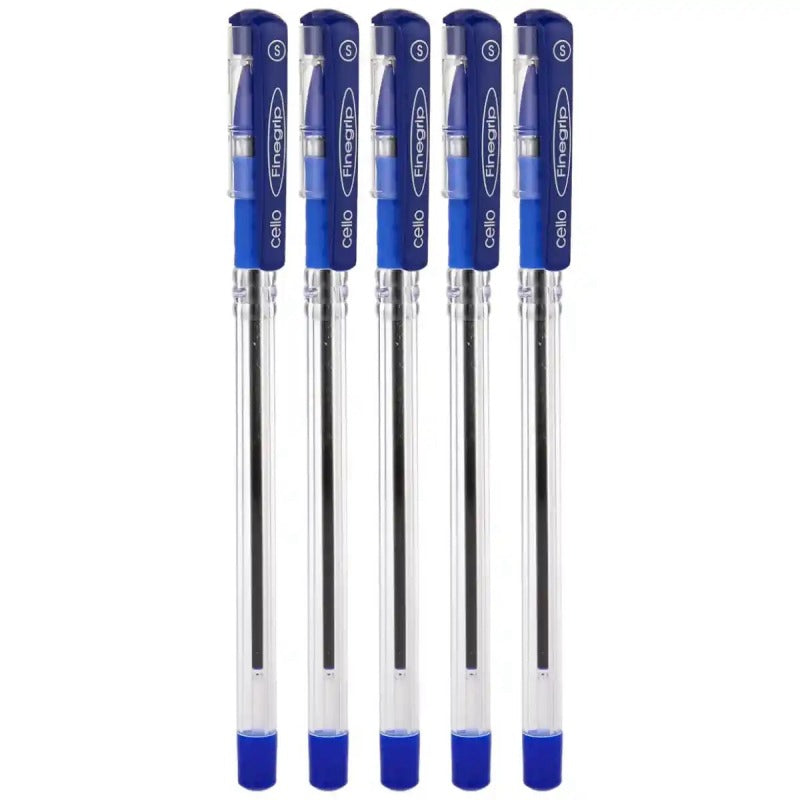 Cello Fine Grip Ball Pen Blue