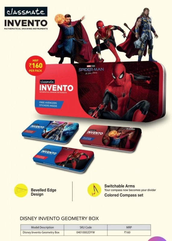 Classmate Invento Av Geometry Box