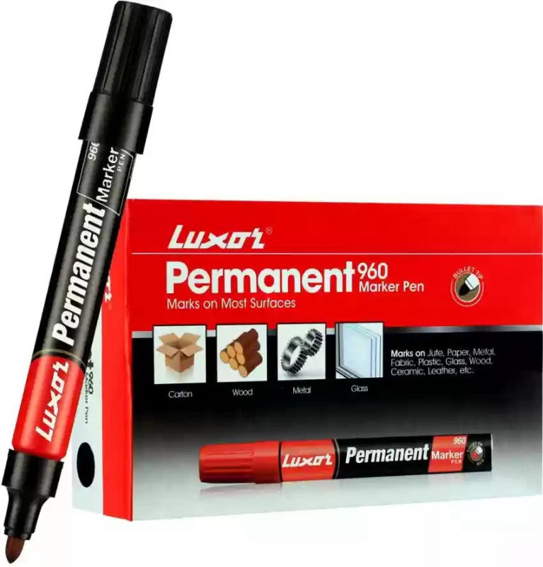 Luxor Permanent Marker Black