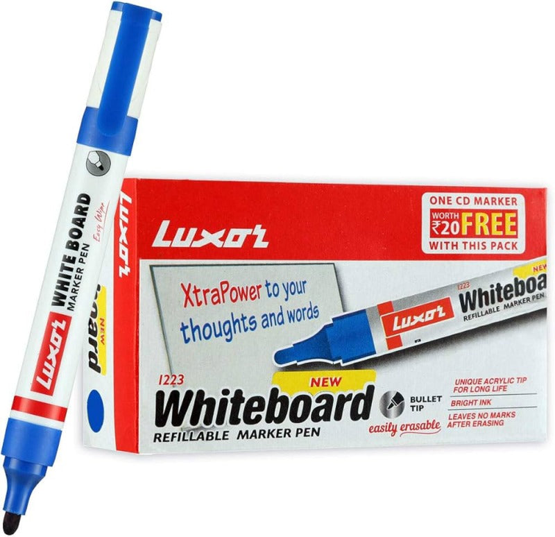 Luxor White Board Marker Blue