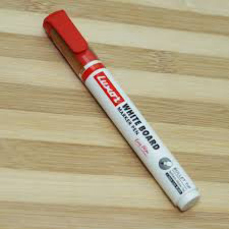 Luxor White Board Marker Red