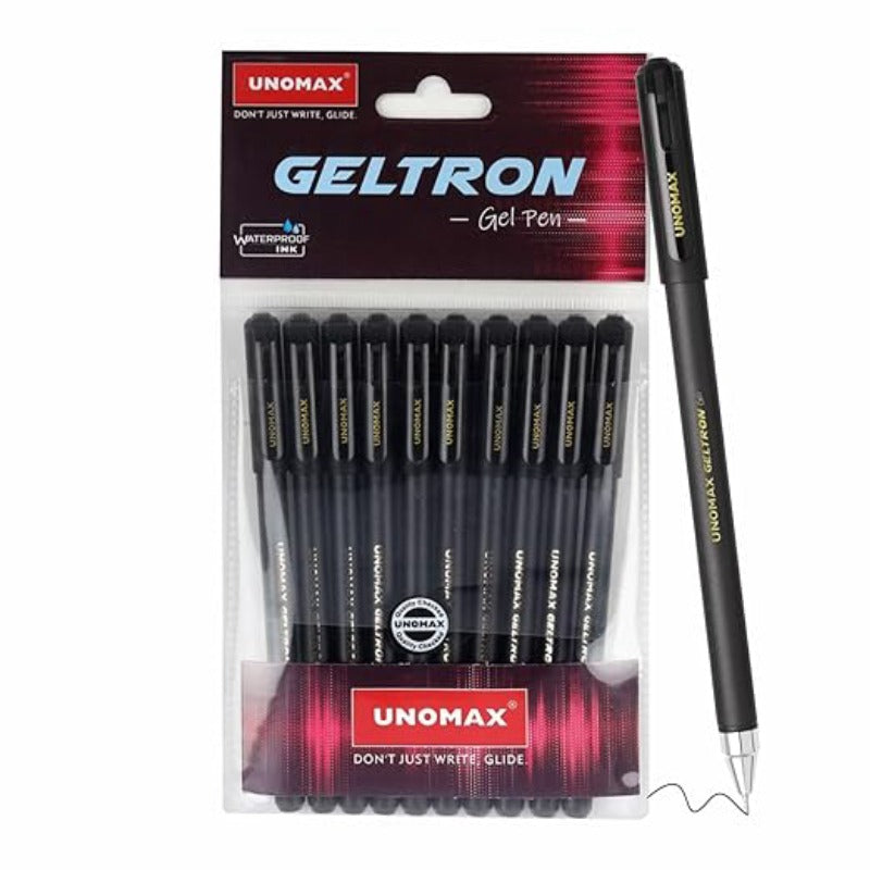 Unomax Geltron Pen Black