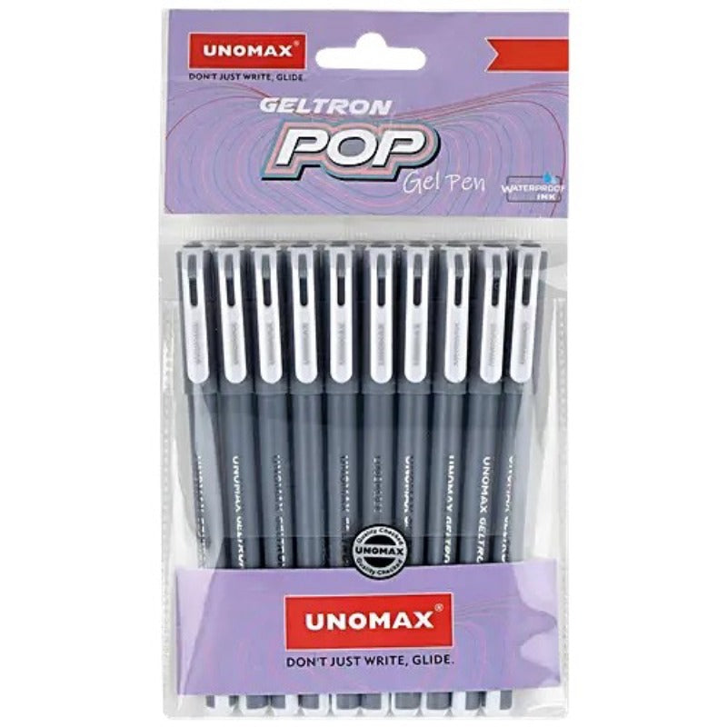 Unomax Pop Gel Pen Black