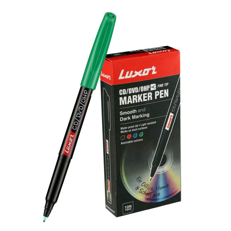 Luxor CD/DVD Marker Green