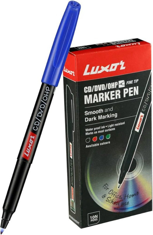 Luxor CD/DVD Marker Blue
