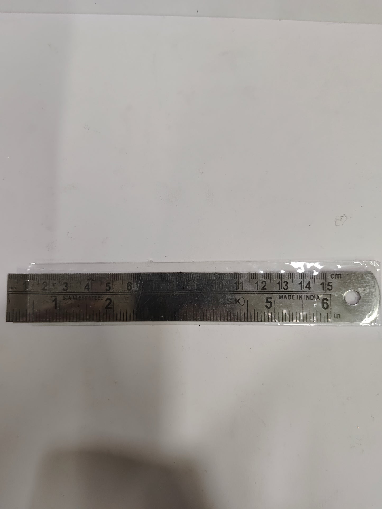 Sk Deluxe Steel Scale 15cm