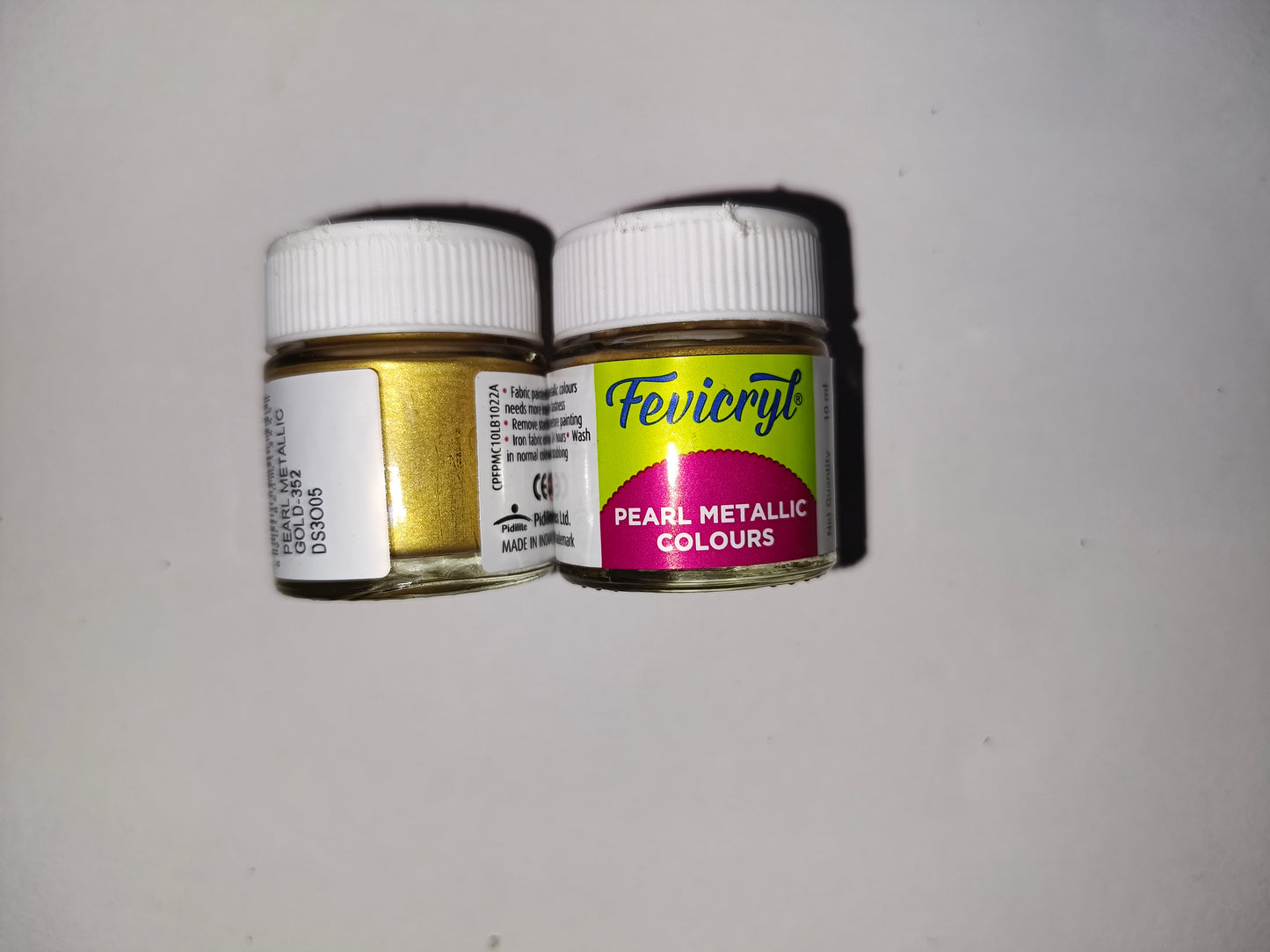 Fevicryl Pearl Metallic Gold-352 -10ml