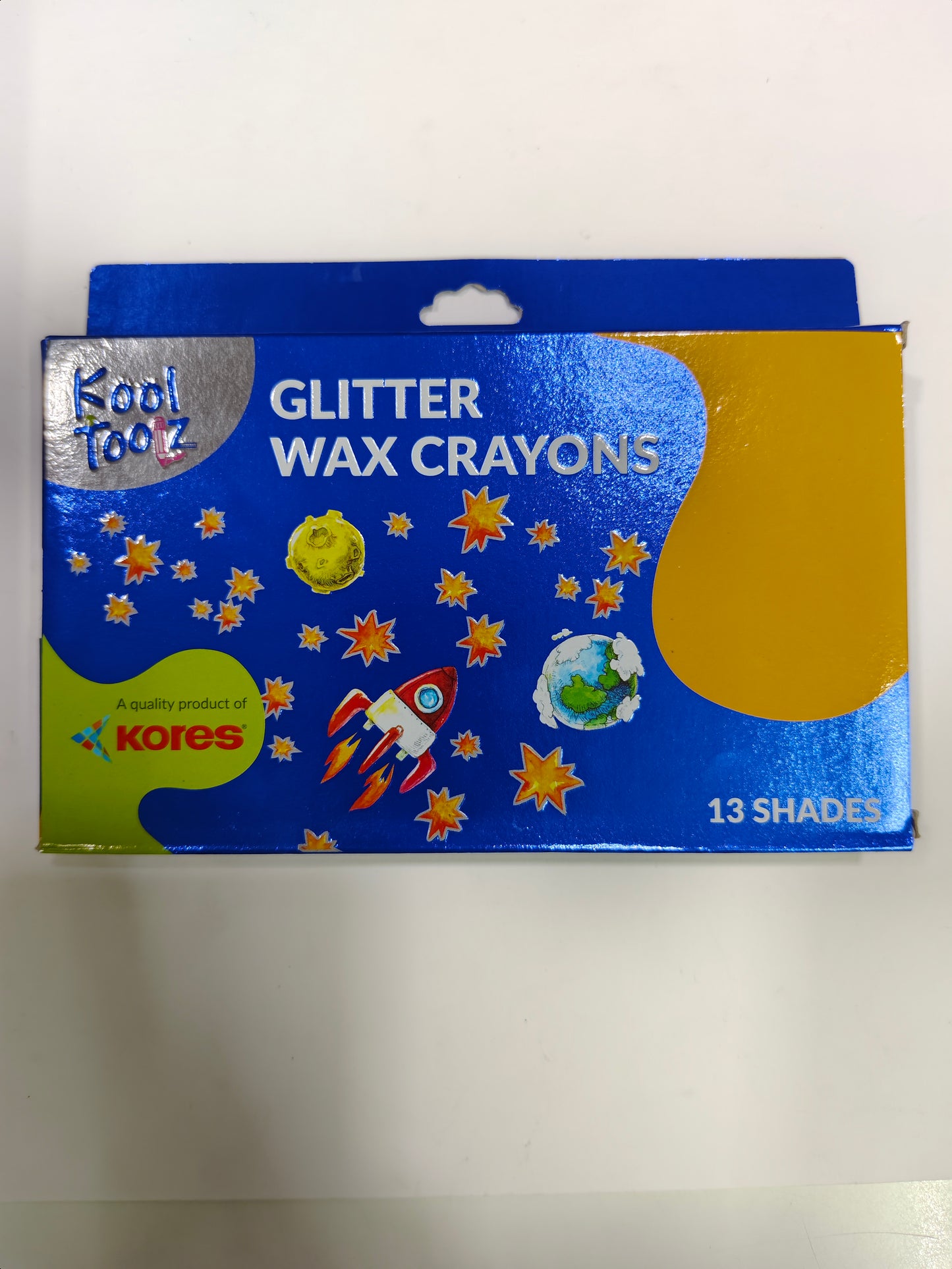 Kores Glitter Wax Crayons 13 Shades