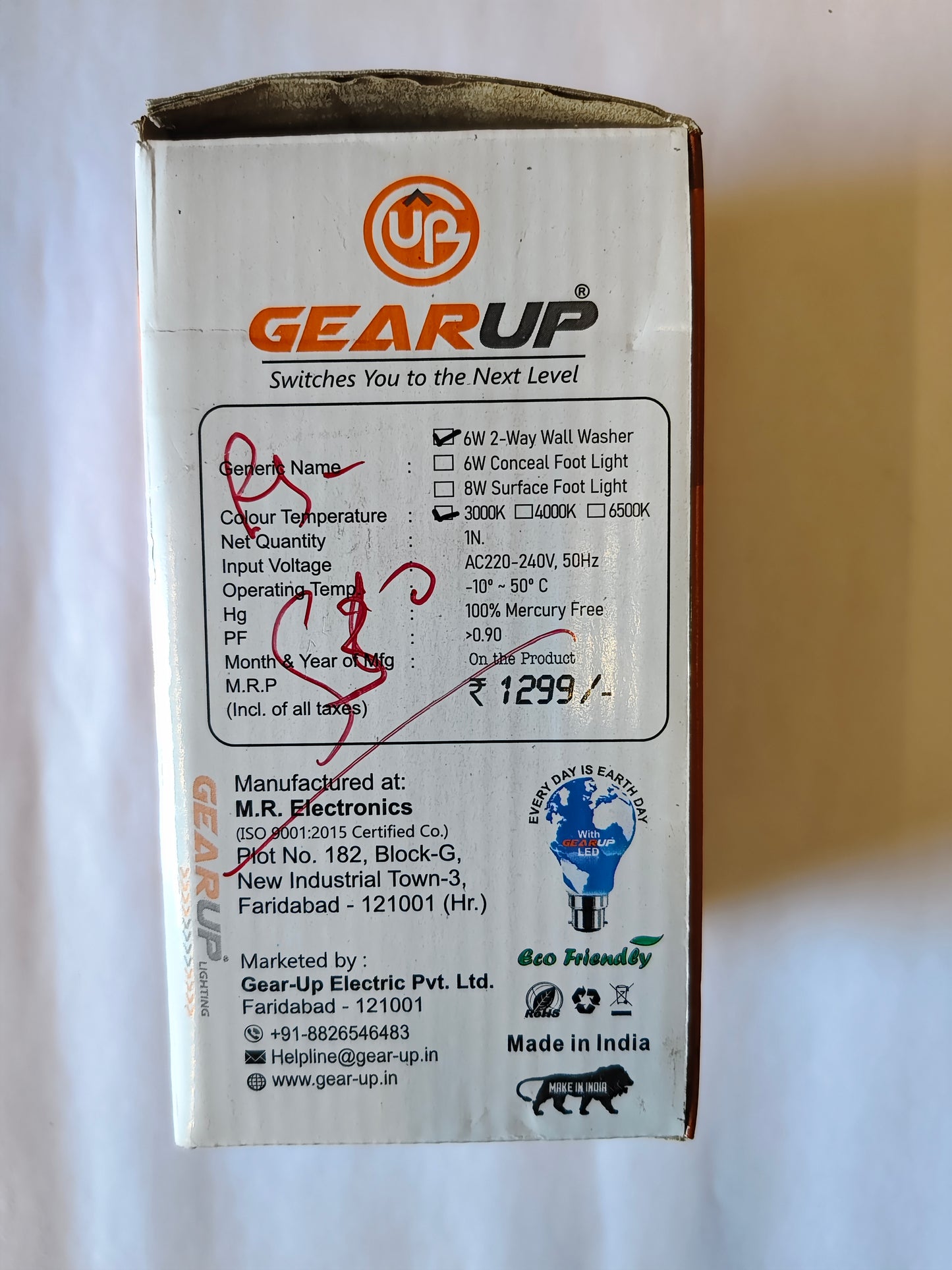 Gearup 6Watt 2Way Led