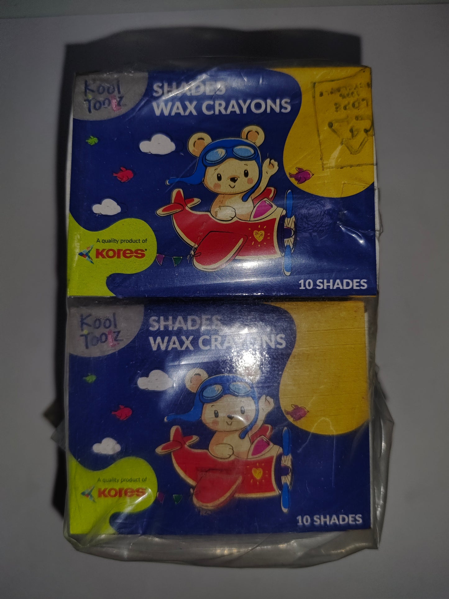 Kores Shades Wax Crayon 10 Shades