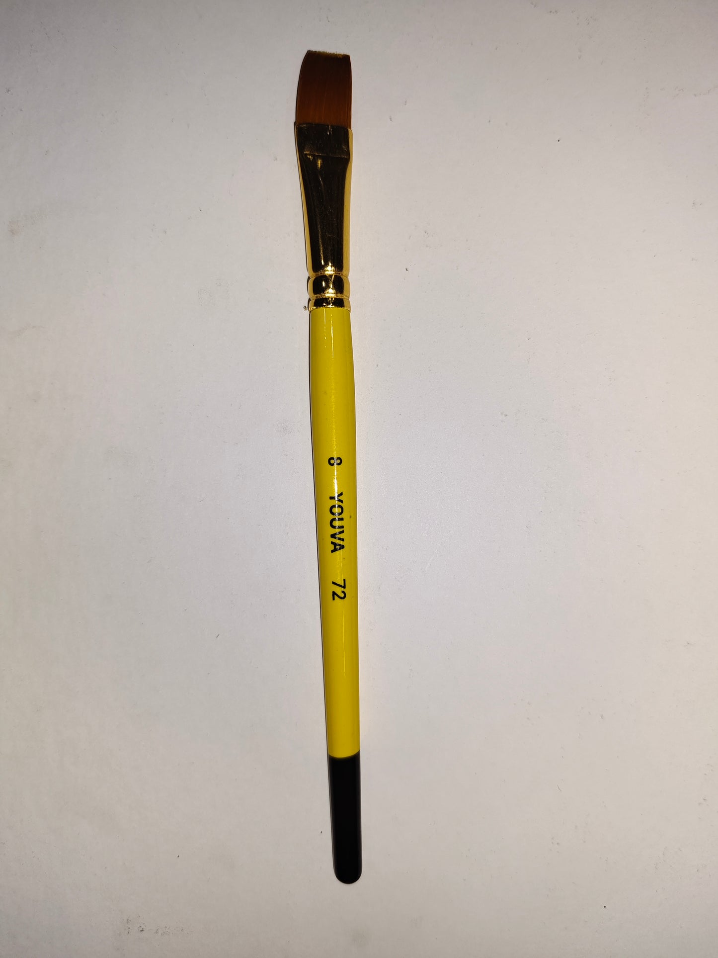Youva Synthetic Flat Brush No. 8