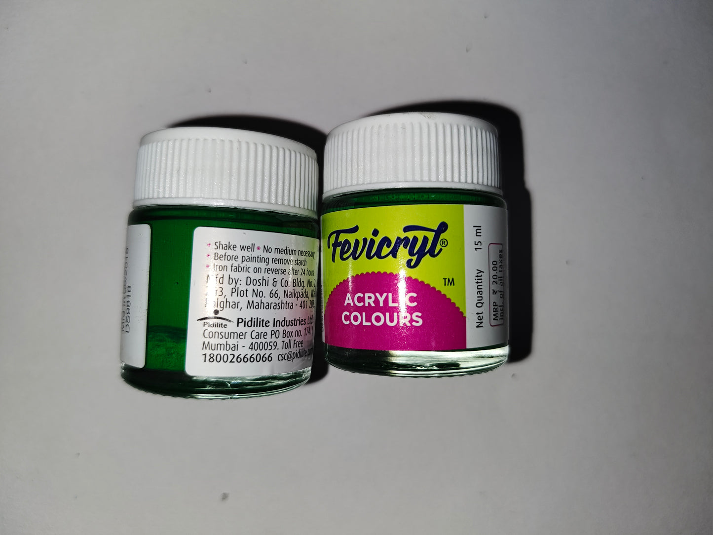 Fevicryl Acrylic Light Green 12- 15ml