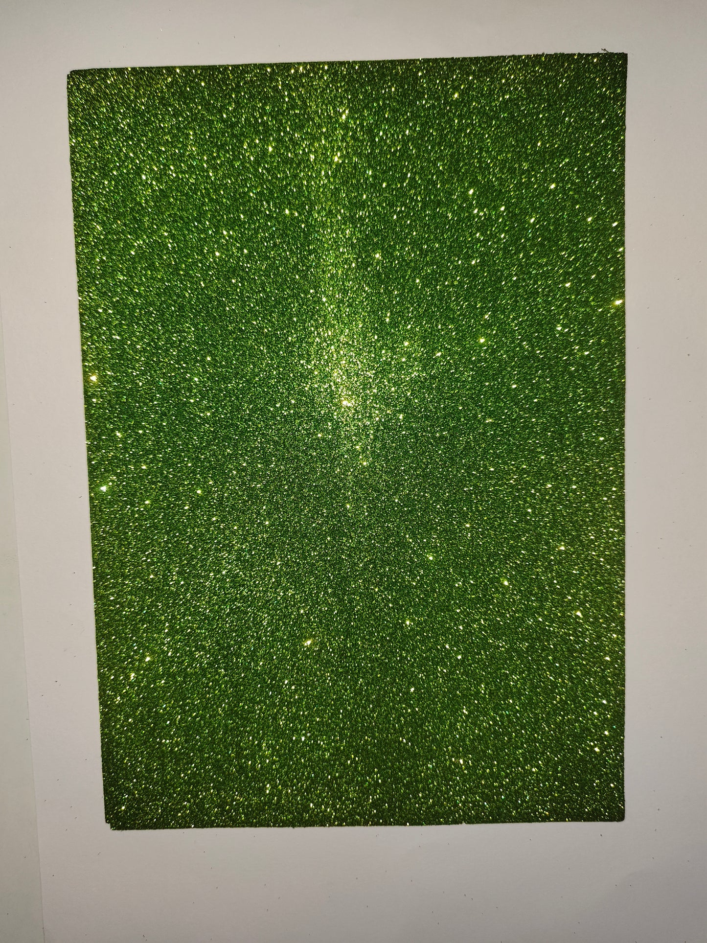 A4 Glitter Sheet - Light Green