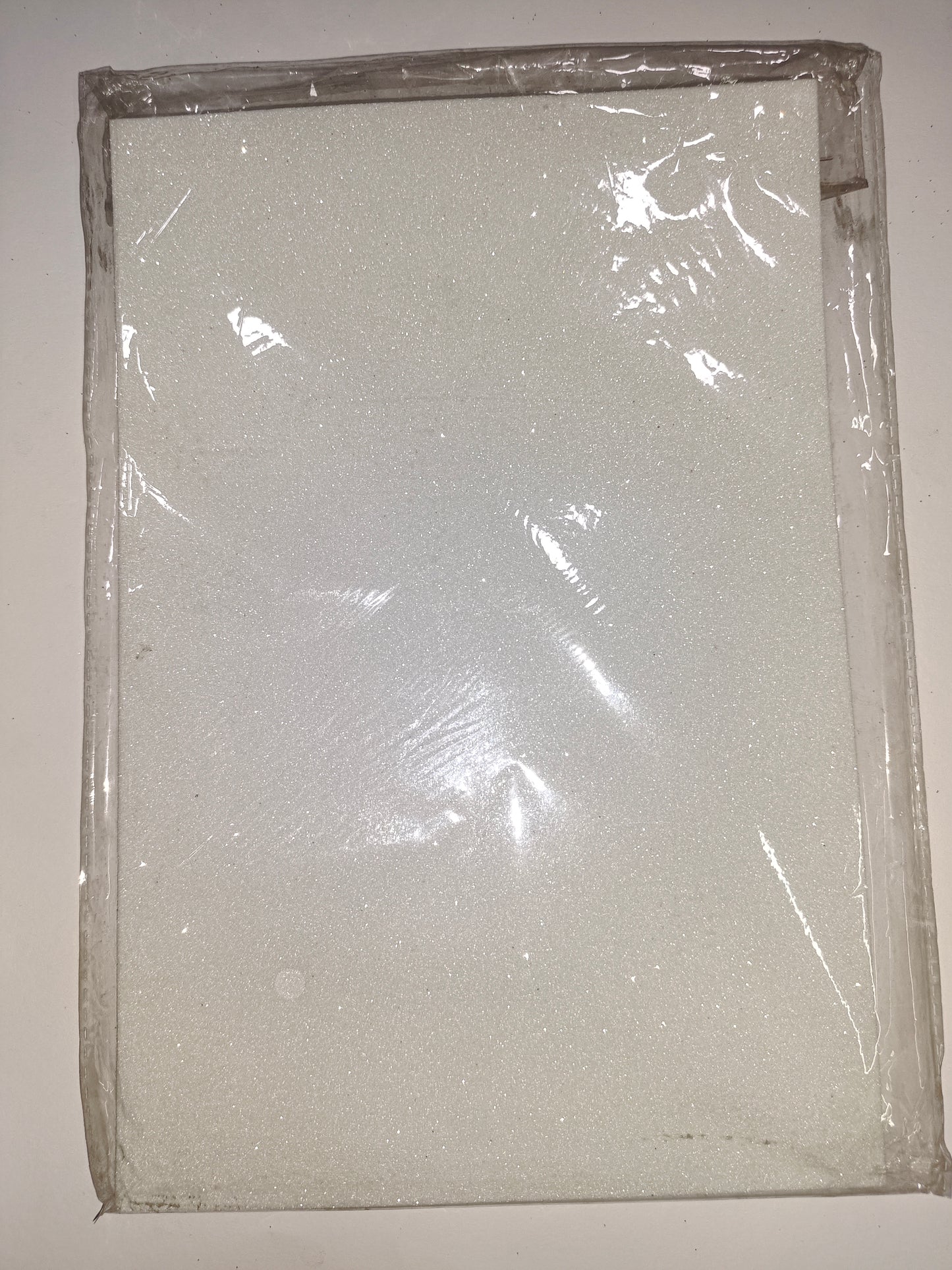 A4 Glitter Sheet - White