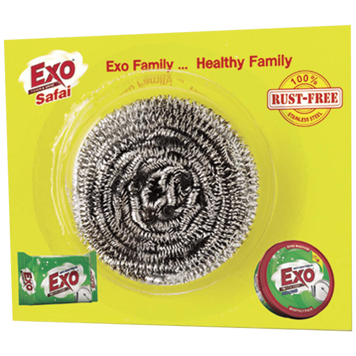 Exo Safai Stainless Steel Scrub