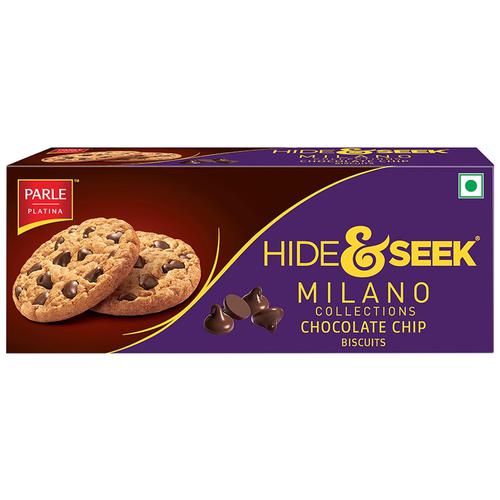 Parle Hide & Seek Milano Collections Choco Chips Biscuits