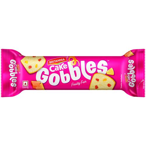 Britannia Fruity Fun Gobbles Cake