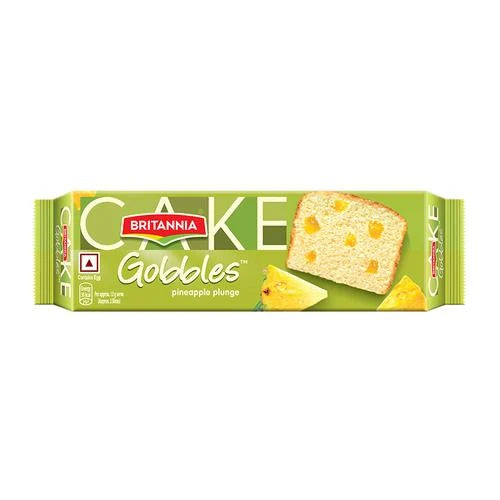 Britannia Gobbles Cake - Pineapple