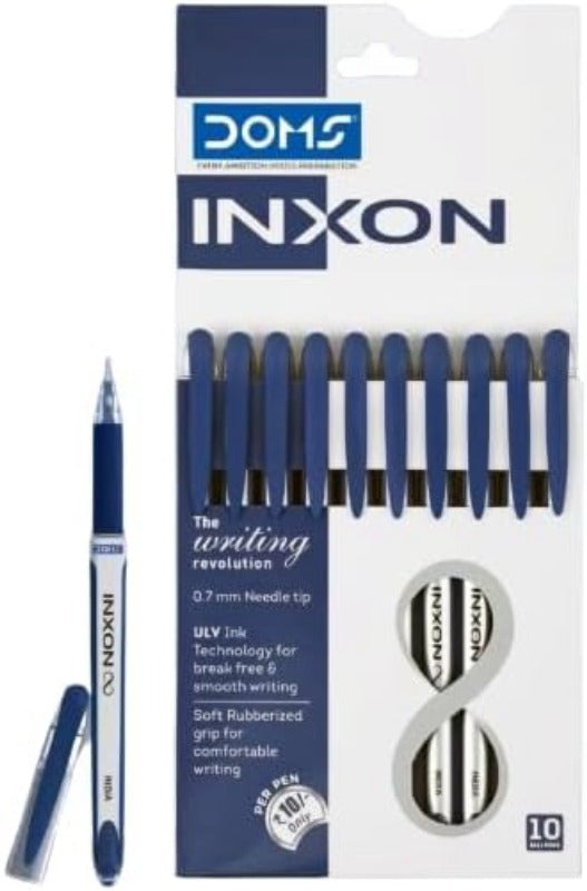 Doms Inxon Ball Pen Blue [10]
