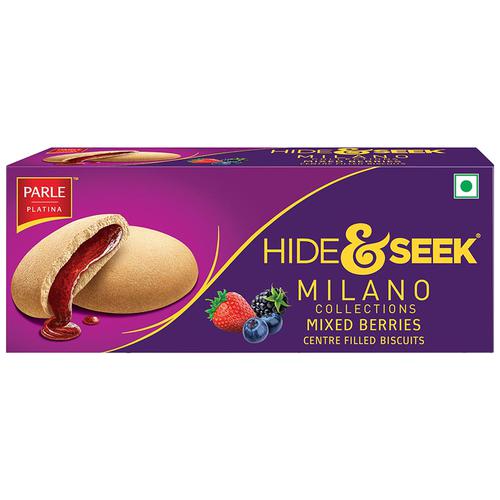 Parle Platina Hide & Seek - Milano Centre Filled Mixed Berries Biscuits