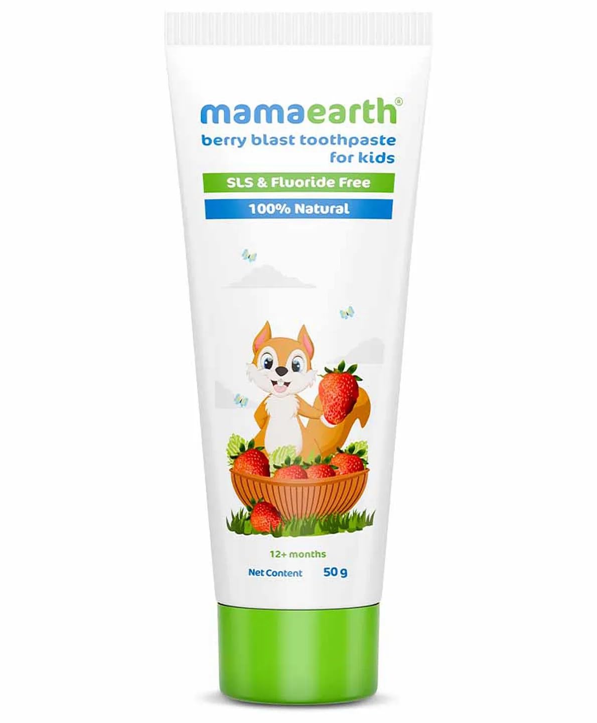 Mamaearth Natural Berry Toothpaste For Kids