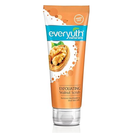 Everyuth Naturals Exfoliating Walnut Scrub Gentle Face Scrub