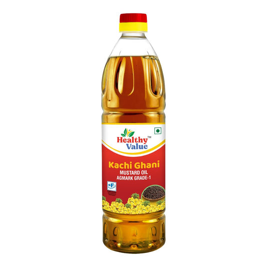 Healthy Value Kachi Ghani Mustard Oil