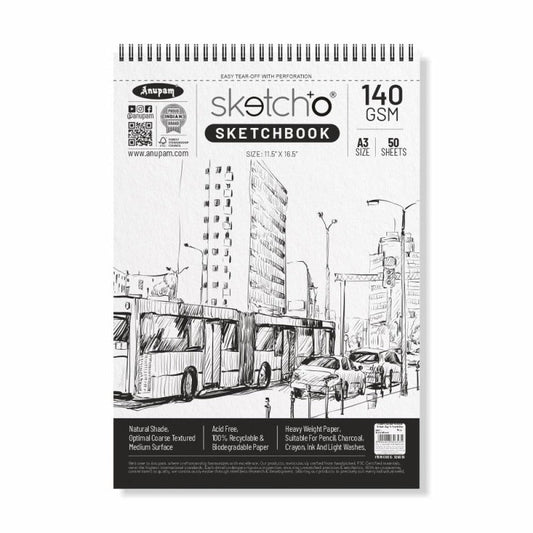 Anupam Drawing Book (Wiro) A3 - 50 Sheets