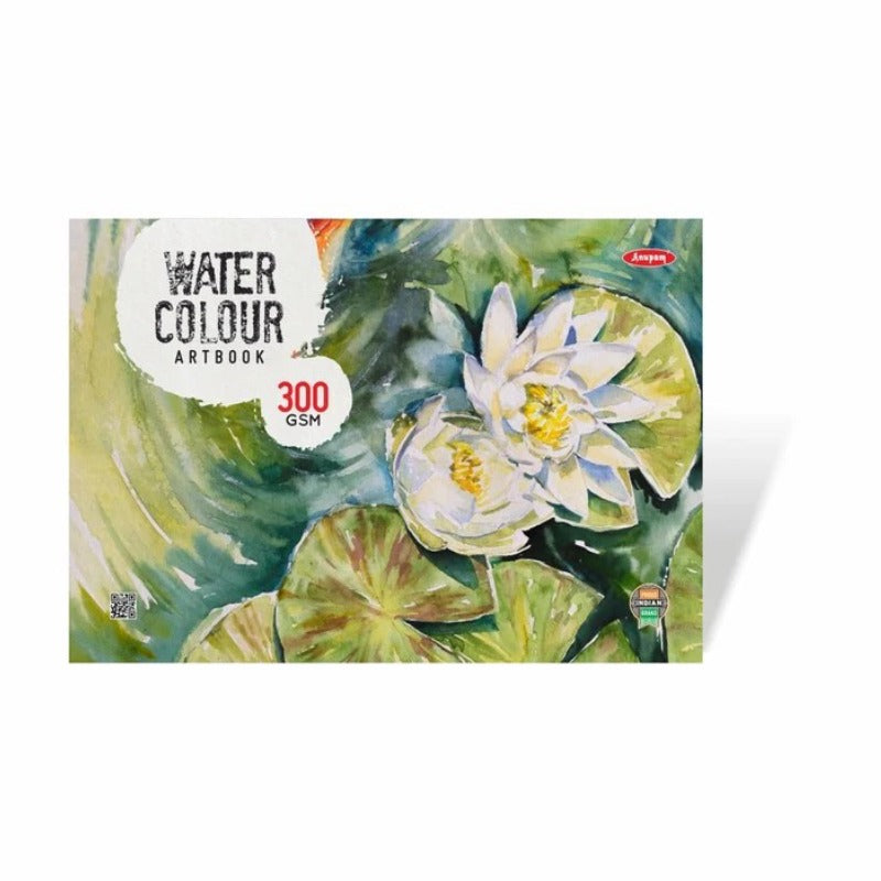 Anupam Water Col Book A4 -300Gsm (12 Sheets)
