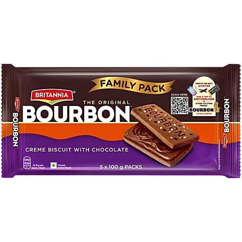 Britannia The Original Bourbon Creme Biscuit
