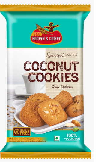 Brown And Crispy Atta Cookies