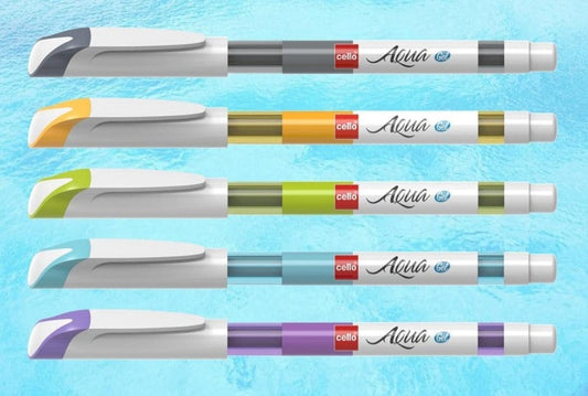Cello Aqua Gel Pen Blue