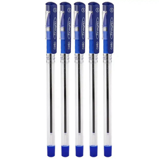 Cello Fine Grip Ball Pen Blue