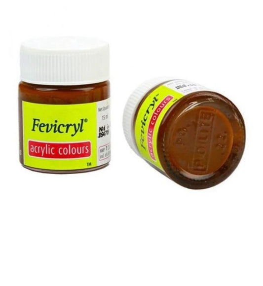 Fevicryl Acrylic Col Dark Brown-05 15ml
