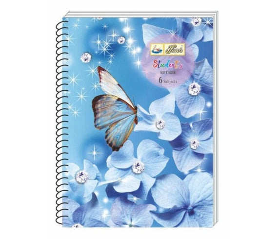 Hans A4 Spiral Long Book Sl 400p