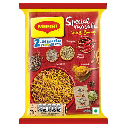 Maggi 2-Minute Special Masala Instant Noodles