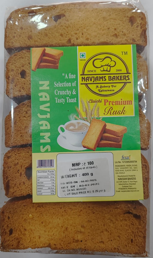 Navjams Elaichi Premium Rusk