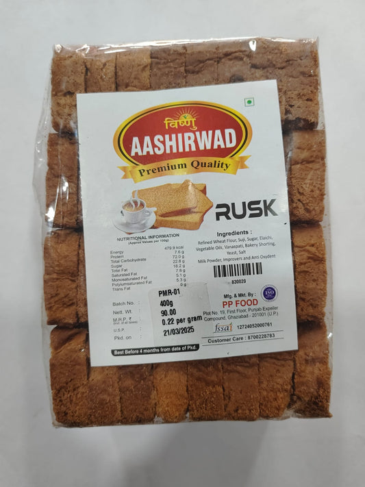 Vishnu Aashirwad Premium Rusk