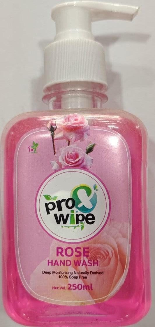 Pro Wipe Rose Handwash