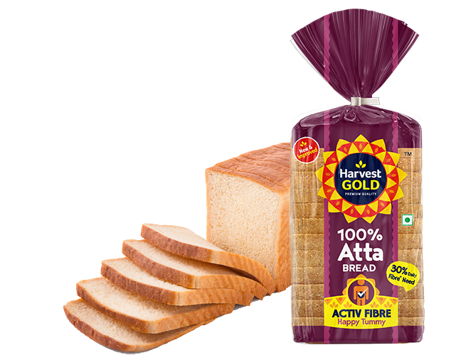 Harvest Gold 100% Atta Bread