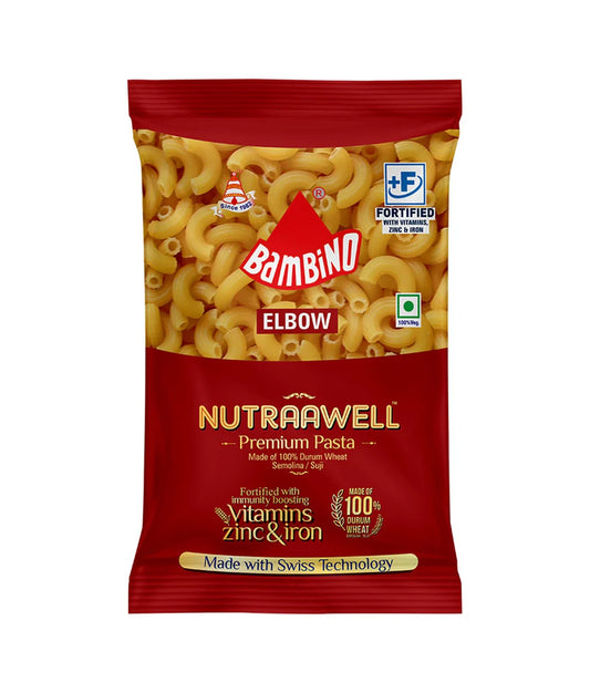 Bambino Nutraawell Premium Pasta (Elbow)