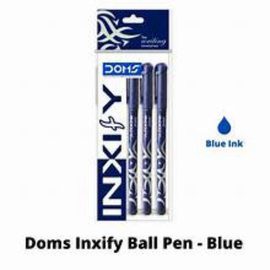 Doms Inxify Ball Pen Blue [5]