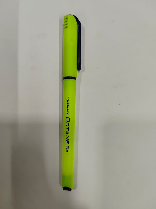 Octane Neon Gel Pen Blue