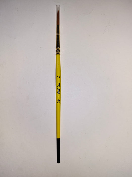 Youva Synthetic Round Brush No. 7