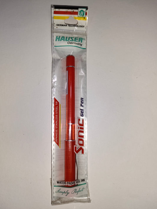 Hauser Sonic Gel Pen Red