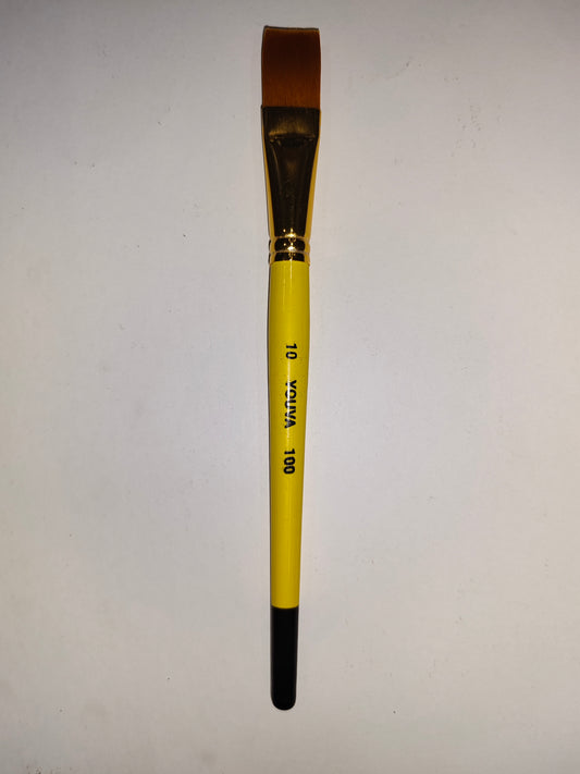 Youva Synthetic Flat Brush No. 10