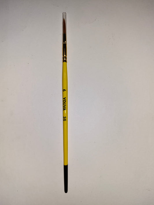Youva Synthetic Round Brush No. 6
