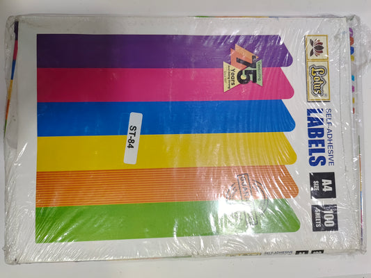A4 Sticker Sheet (ST-84)