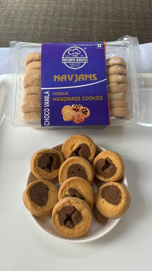 Navjams Premium Choco Vanilla Cookies